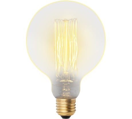 Лампа накаливания Uniel Vintage. Форма шар IL-V-G125-60/GOLDEN/E27 VW01 UL-00000480