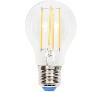 Светодиодная лампа Uniel Форма А диммируемая Серия Air LED-A60-10W/3000K/E27/CL/DIM GLA01TR UL-00005181