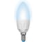Светодиодная лампа Uniel Форма свеча, матовая LED-C37 7W/NW/E14/FR PLP01WH UL-00002411 1