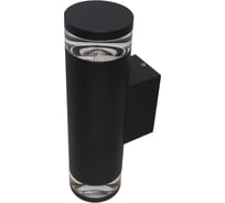 Светодиодная стеновая подсветка Светкомплект Wl-as 2 gu10, ip44, bk WLAS2BKIP44