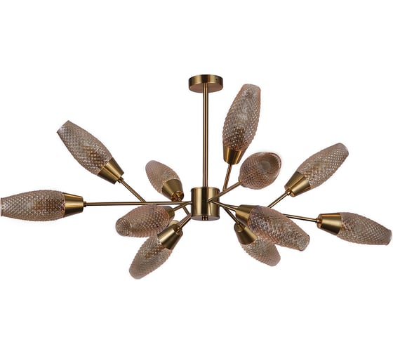 Светильник на штанге ESCADA 10165/12PL E14*60W Copper 10165/12PL Copper