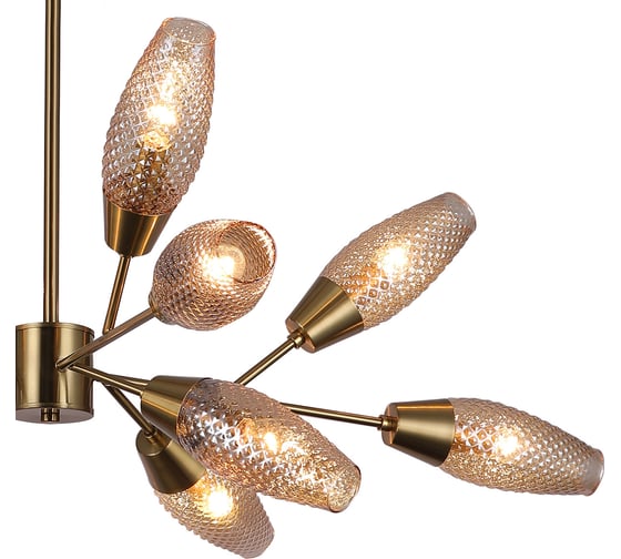 Светильник на штанге ESCADA 10165/12PL E14*60W Copper 10165/12PL Copper