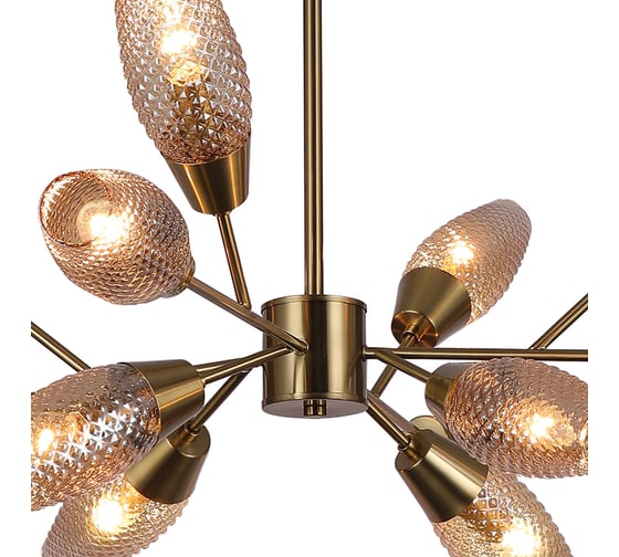 Светильник на штанге ESCADA 10165/12PL E14*60W Copper 10165/12PL Copper