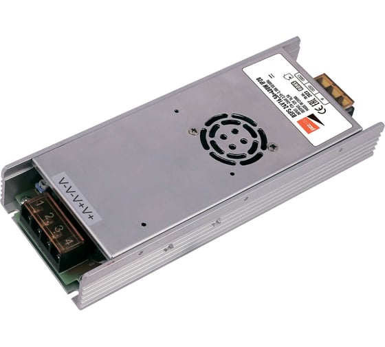 Блок питания для светодиодной ленты Jazzway  400Вт 16.6А 24В IP20 BSPS метал. 5046153