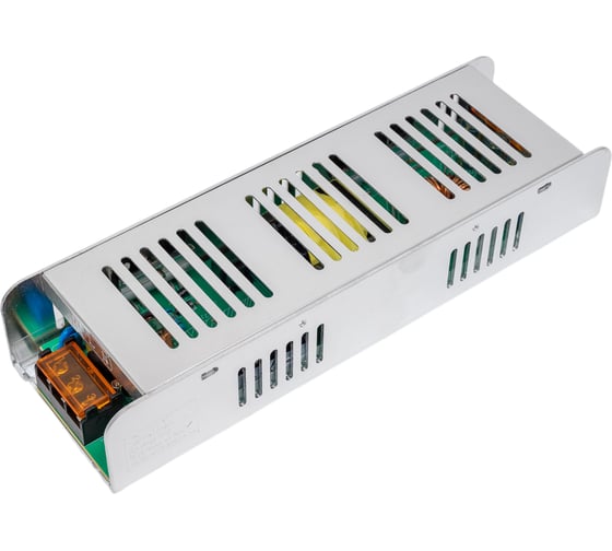 Блок питания для светодиодной ленты Jazzway  200Вт 16.5А 12В IP20 BSPS метал. 2859433A