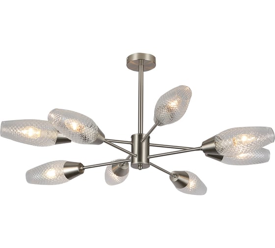 Светильник на штанге ESCADA 10165/8PL E14*60W Nickel 10165/8PL Nickel