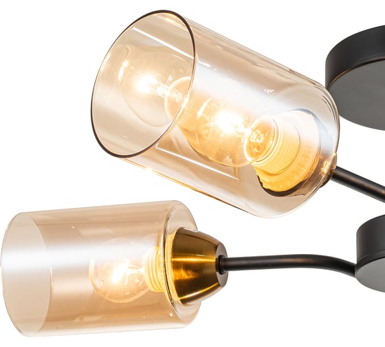 Светильник на штанге ESCADA 1131/4P E27*60W Black/Gold 1131/4P Black/Gold