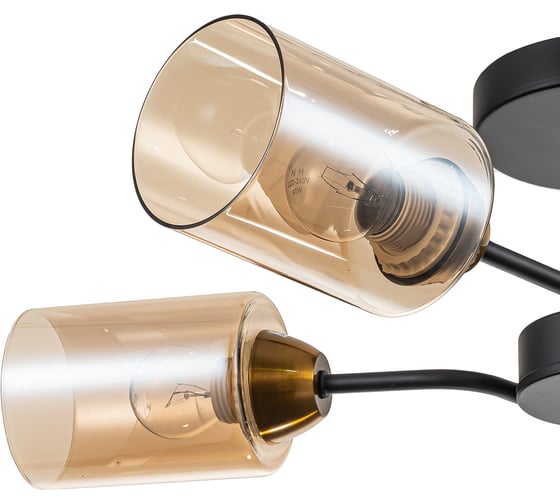 Светильник на штанге ESCADA 1131/4P E27*60W Black/Gold 1131/4P Black/Gold