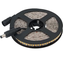 Светодиодная лента Lamper 12в, smd2835, 240 led/м, 3000к, 10мм, 5м, ip20 141-212
