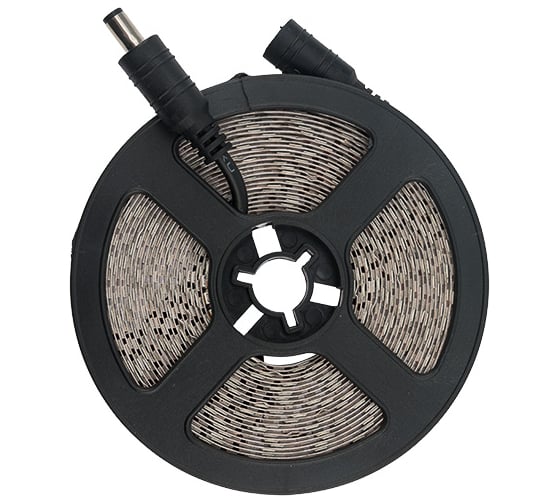 Светодиодная лента Lamper 12в, smd2835, 240 led/м, 3000к, 10мм, 5м, ip20 141-212