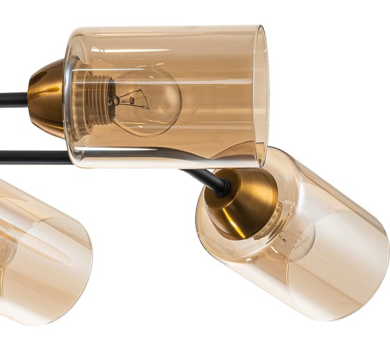 Светильник на штанге ESCADA 1131/6P E27*60W Black/Gold 1131/6P Black/Gold