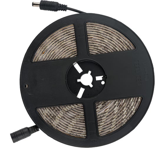 Светодиодная лента Lamper 24в, smd5050, 60 led/м, 3000к, 10мм, 5м, ip65 141-634