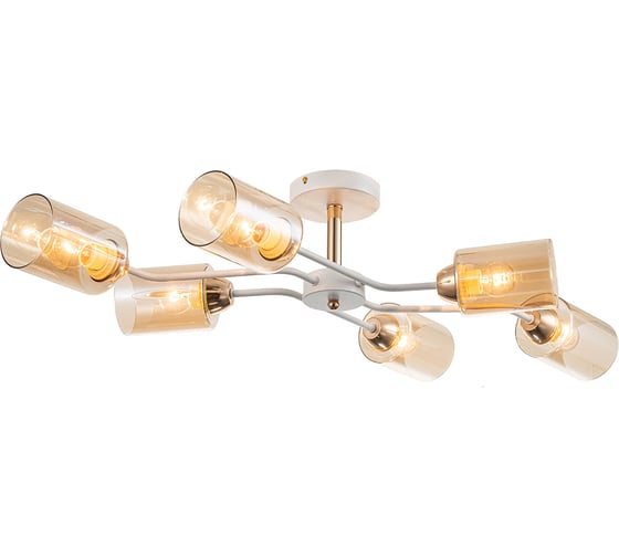 Светильник на штанге ESCADA 1131/6P E27*60W White/Gold 1131/6P White/Gold