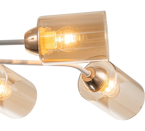 Светильник на штанге ESCADA 1131/6P E27*60W White/Gold 1131/6P White/Gold