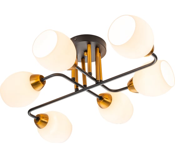 Светильник на штанге ESCADA 1132/6P E27*60W Black 1132/6P Black