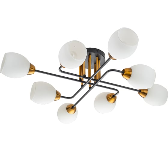 Светильник на штанге ESCADA 1132/8P E27*60W Black 1132/8P Black