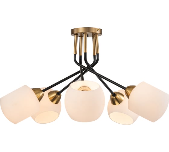 Светильник на штанге ESCADA E27*40W Copper/Black 2113/5P