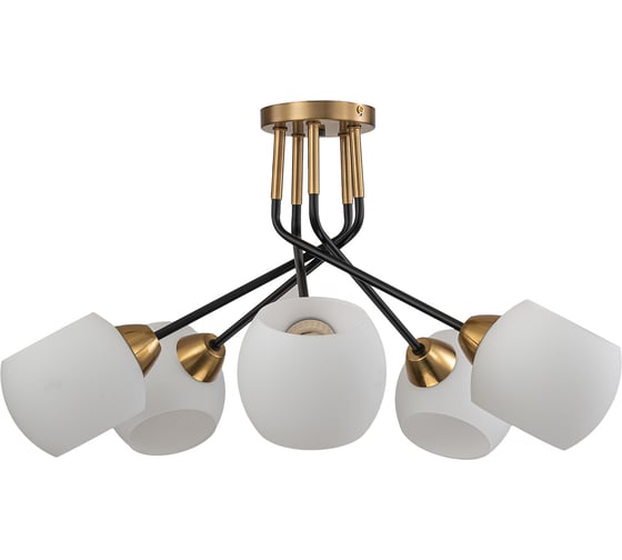 Светильник на штанге ESCADA E27*40W Copper/Black 2113/5P