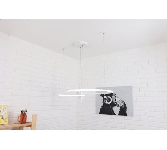 Люстра Schaffner Stato 2970-600+400 WH LED 108W+14W Stato 2970-600+400 WH Stato 2970-600+400 WH