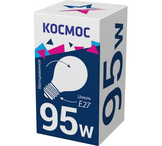 Лампа накаливания КОСМОС СТАНД МТ 95 Е27 Брест 293260