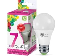 Лампа ASD сд LED-A60-std 7Вт 230В Е27 6500К 630Лм 4690612018997