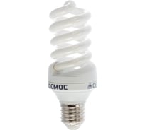 Люминесцентная компактная лампа КОСМОС SPC 20Вт E27 спиральная 2700К Т3 332605 LKsmSPC20wE2727
