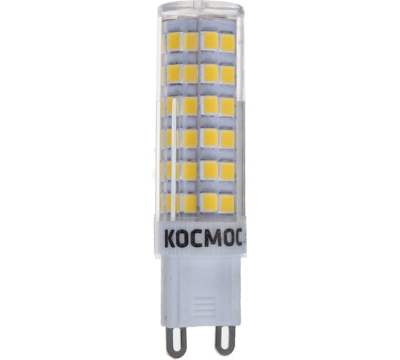 Светодиодная лампа КОСМОС LED 7Вт 220В G9 4500К LksmLED7WG9C4500pc 482443