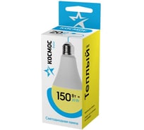 Светодиодная лампа КОСМОС LED BASIC A65 20Вт 220В E27 3000К LkecLED20wA65E2730 468703