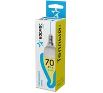 Светодиодная лампа КОСМОС LED BASIC CW 8.5Вт 220В E27 3000К LkecLED 8.5wCWE2730 478694