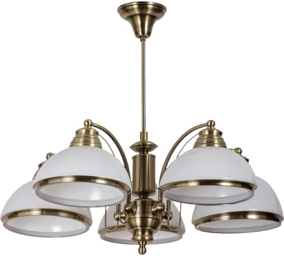 Люстра MW LIGHT 347010605 Фелиция бронза антик 5*60W Е27 220 V