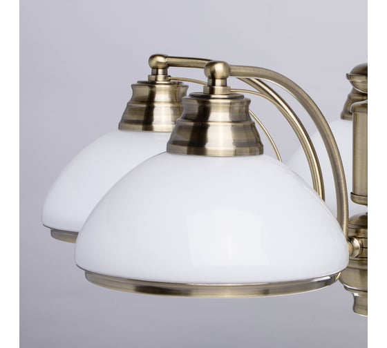 Люстра MW LIGHT 347010605 Фелиция бронза антик 5*60W Е27 220 V