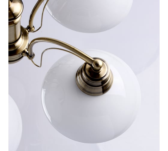 Люстра MW LIGHT 347010605 Фелиция бронза антик 5*60W Е27 220 V