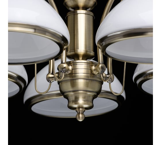 Люстра MW LIGHT 347010605 Фелиция бронза антик 5*60W Е27 220 V