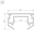 Профиль-держатель Arlight LGD-STRETCH-4TR-2000 033090 2