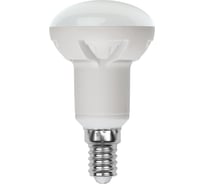 Светодиодная лампа LED-R50-6W/NW/E14/FR/DIM ALP01WH пластик Uniel 08707