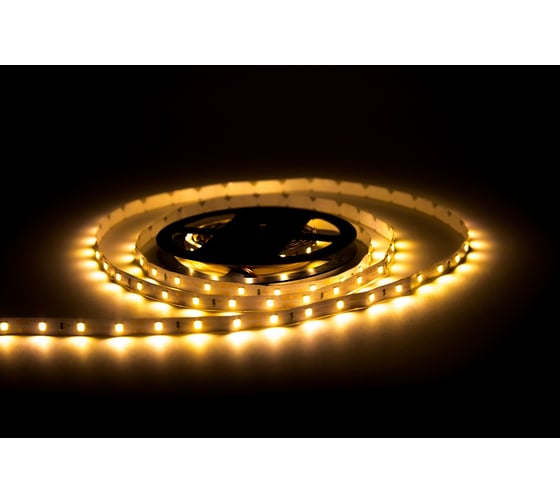 Светодиодная лента URM, 2835-60led-12V-4,8W, 18-20LM-3000K-IP22-8mm С15045