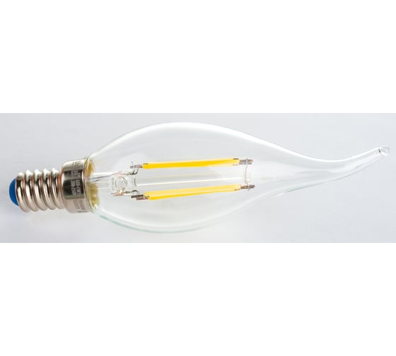 Диммируемая светодиодная лампа Uniel свеча на ветру Серия Air LED-CW35-9W/4000K/E14/CL/DIM UL-00005190