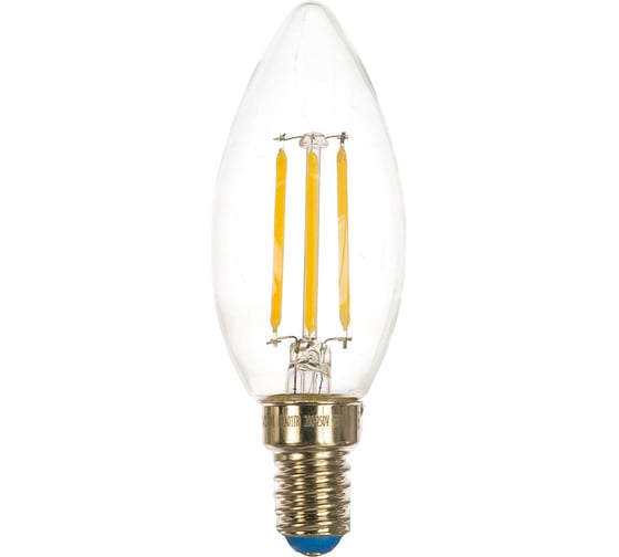 Диммируемая светодиодная лампа Uniel Форма свеча Серия Air LED-C35-5W/NW/E14/CL/DIM GLA01TR UL-00002862 1
