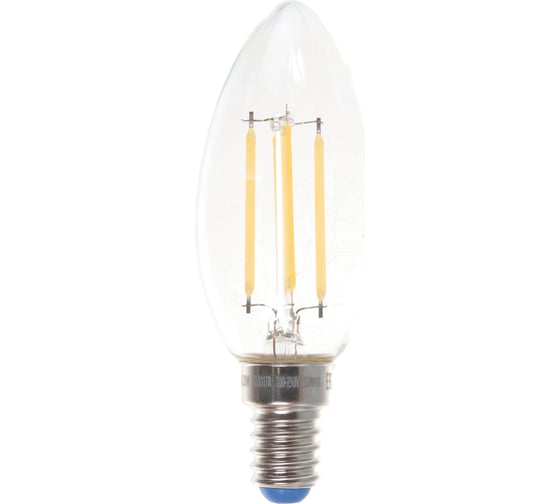 Диммируемая светодиодная лампа Uniel Форма свеча Серия Air LED-C35-5W/NW/E14/CL/DIM GLA01TR UL-00002862
