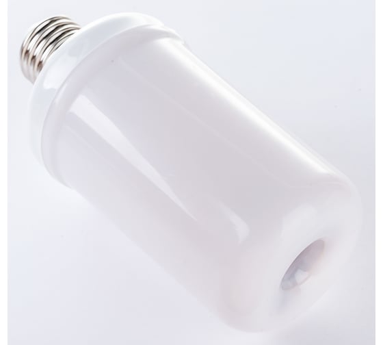 Светодиодная лампа Uniel Декоративный эффект пламени LED-L60-6W/FLAME/E27/FR PLD01WH UL-00003360