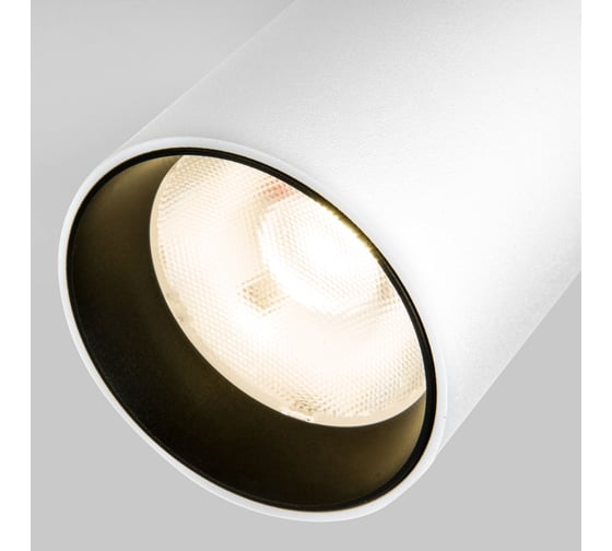 Накладной светодиодный светильник Elektrostandard diffe 85266/01 15w 4200k белый/чёрный a058252