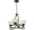 Люстра MW LIGHT 249018304 Замок 4*60W E27 220 V 1