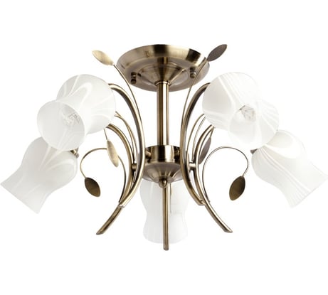 Люстра MW LIGHT 256018205 Флора 5*60W E14 220 V