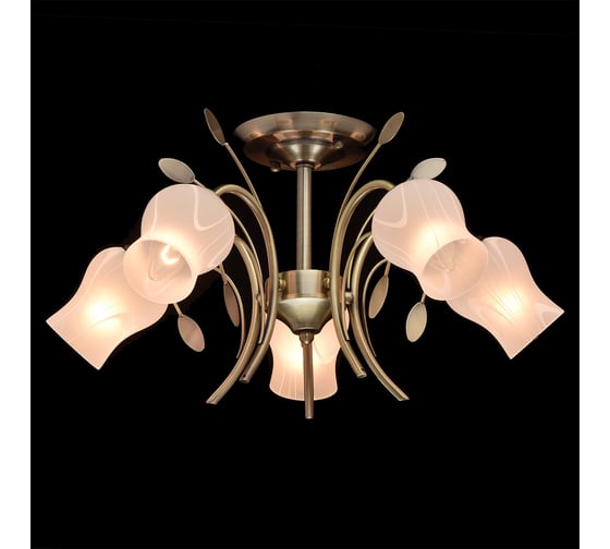 Люстра MW LIGHT 256018205 Флора 5*60W E14 220 V
