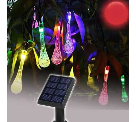Гирлянда Homium Glow, светодиодная, 20LED, 3м(капельки) ny00018