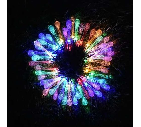 Гирлянда Homium Glow, светодиодная, 20LED, 3м(капельки) ny00018