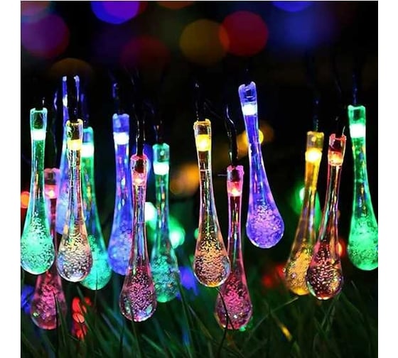 Гирлянда Homium Glow, светодиодная, 20LED, 3м(капельки) ny00018