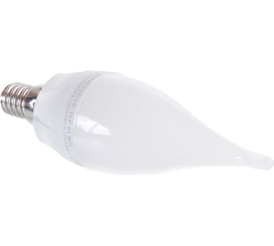 Светодиодная лампа Uniel свеча на ветру Серия ЯРКАЯ LED-CW37 7W/NW/E14/FR PLP01WHLED UL-00002415