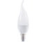 Светодиодная лампа Uniel свеча на ветру Серия ЯРКАЯ LED-CW37 7W/NW/E14/FR PLP01WHLED UL-00002415 2