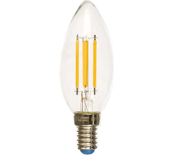 Светодиодная лампа Uniel Форма свеча Серия Sky LED-C35-11W/3000K/E14/CL PLS02WH UL-00005164